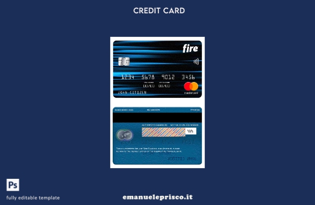 stile verificato Modello di mastercard bancaria Ireland Fire Financial